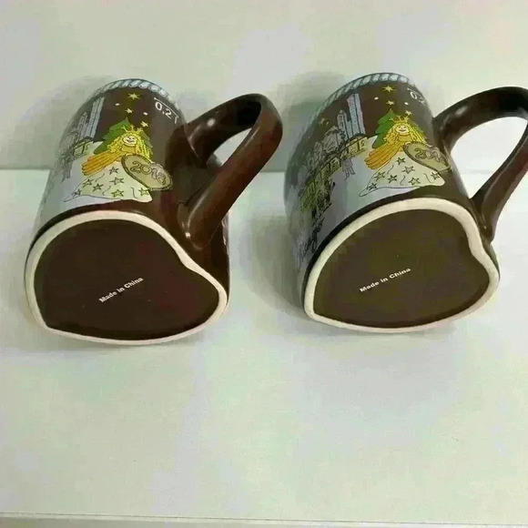 2018 Chicago Christkindlmarket German‎ Christmas Market Heart Shaped Mugs - Picture 6 of 8